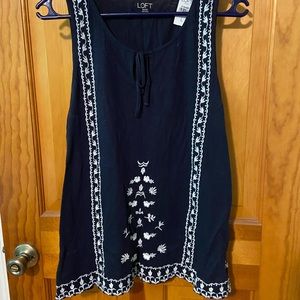 Embroidered Tank